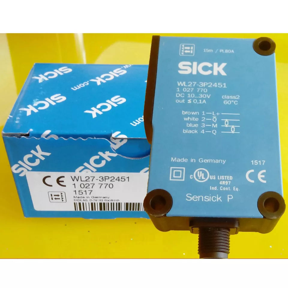 new 1PC Sick WL27-3P2451 Photoelectric Sensor ping WL273P2451 - SICK