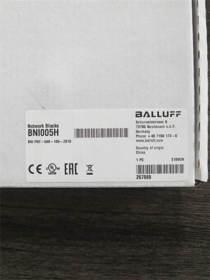 new 1PC  BALLUFF BNI005H BNI PNT-508-105-Z015 Network Module ping