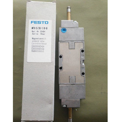 new Festo MFH-5/3G-1/8-B 30484 Solenoid Valve One ping MFH5/3G1/8B - FESTO