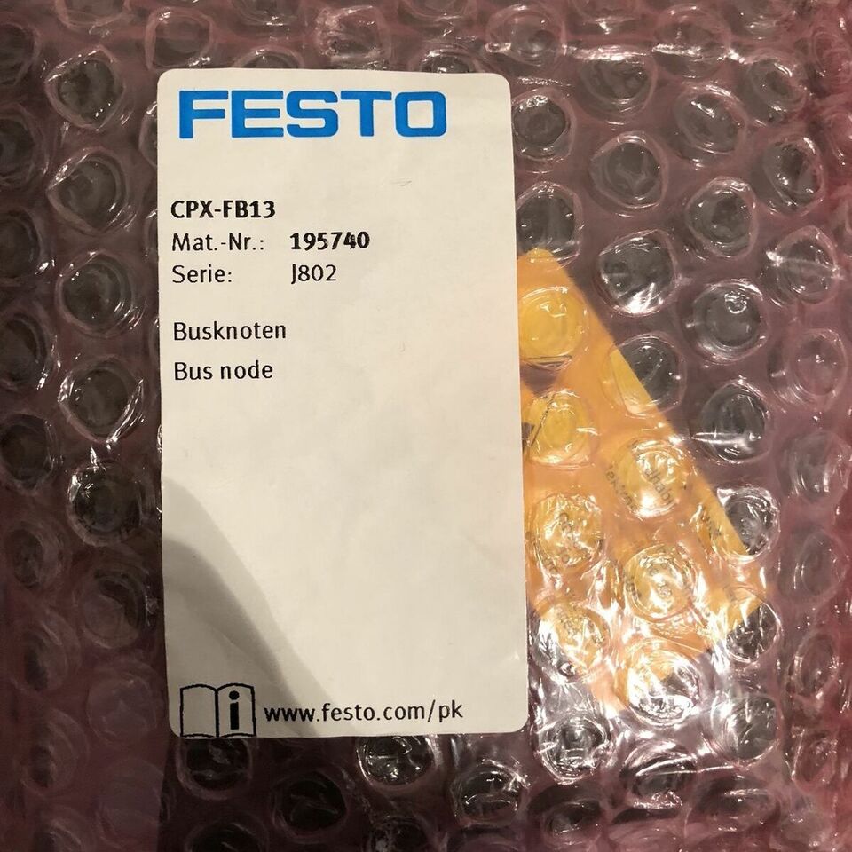 new 1PC Festo CPX-FB13 195740 CPXFB13 Node Module ping - FESTO