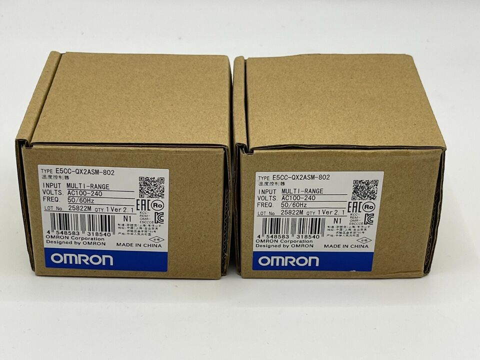 new 1PC Omron E5CC-QX2ASM-802 Temperature Controller E5CCQX2ASM802 100-240VAC - OMRON