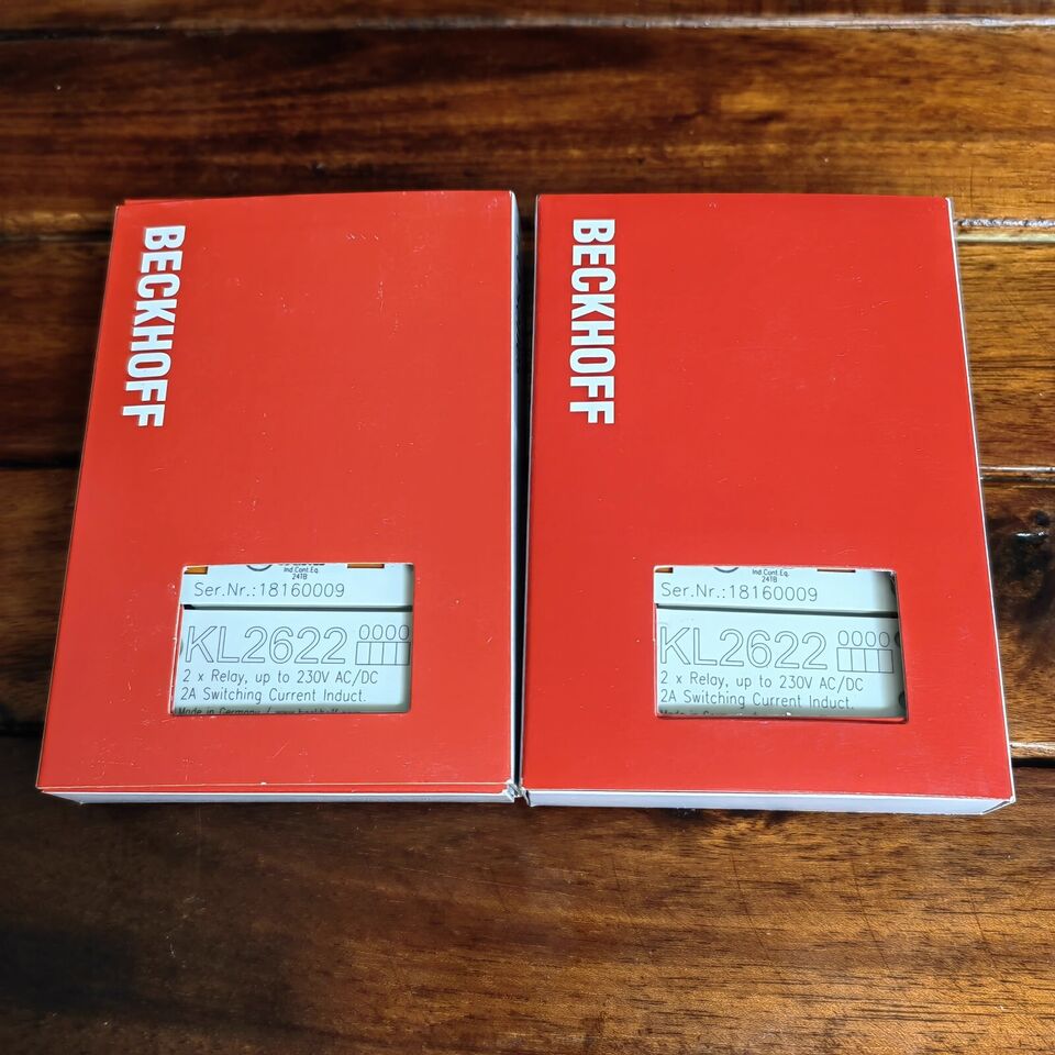 new 1PC BECKHOFF KL2622 PLC In Box ping KL 2622 - BECKHOFF