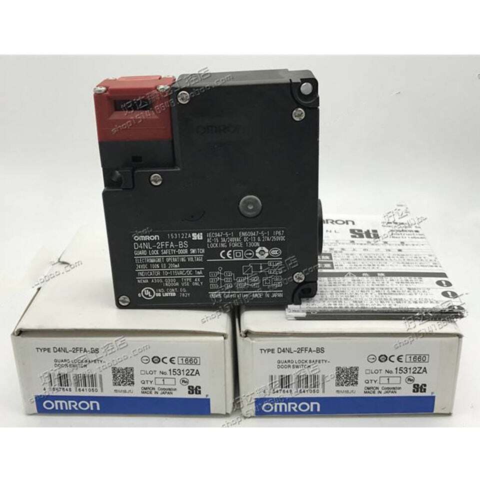 new 1PC Omron D4NL-2FFA-BS D4NL2FFABS Electromagnetic Lock Safety Door Switch - OMRON