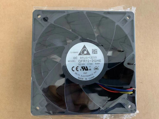 new 1PC 12CM 12V 2.7A cooling fan ant S7/S9 mining PWM 12038 QFR1212GHE - QFR