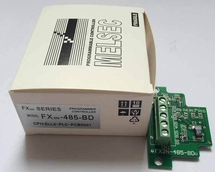 new Mitsubishi FX2N-485-BD Communication Extension Board One FX2N485BD - MITSUBISHI