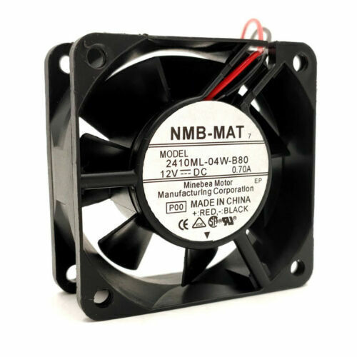 new 1pc Gale Volume Double Ball Fan 2410ML-04W-B80 6025 6CM 12V 0.70A 2-wire - GALE