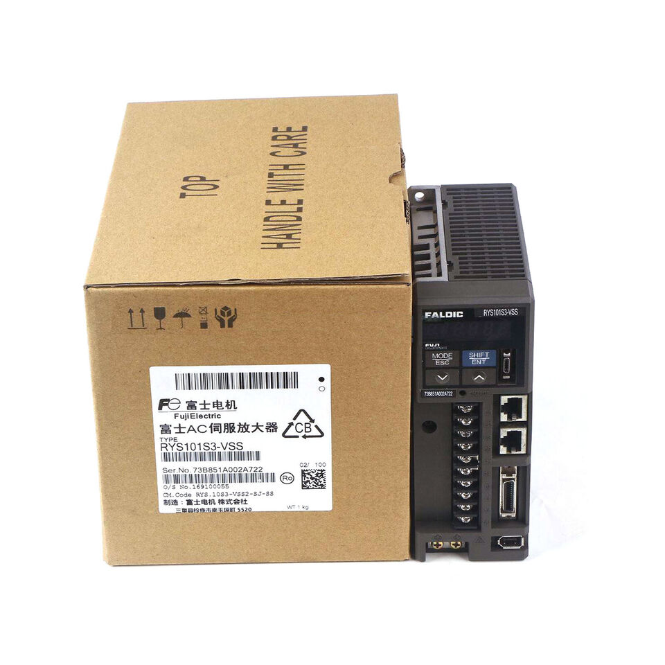 new One Fuji RYS101S3-VSS Servo Drive ping RYS101S3VSS - ONE FUJI