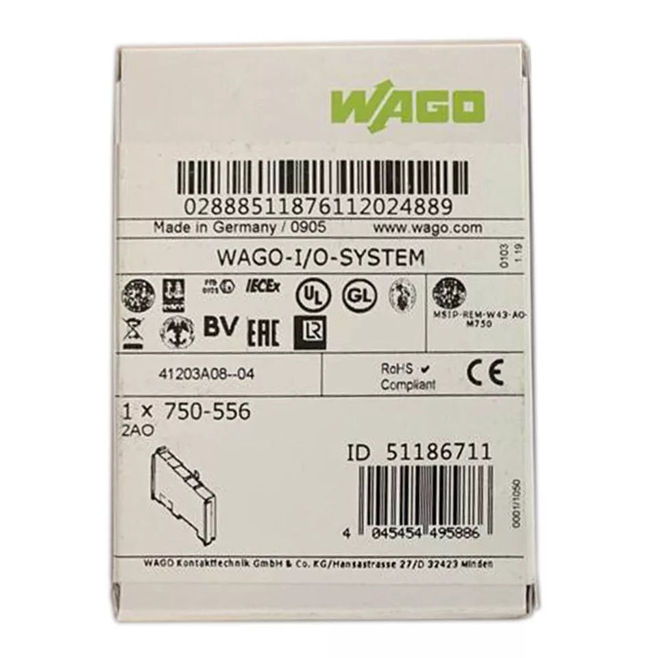 new 1PC Wago 750-556 PLC Module 750556 In Box - WAGO