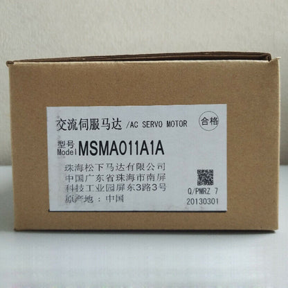 new 1PC IN BOX PANASONIC MSMA011A1A AC SERVO MOTOR PING - PANASONIC