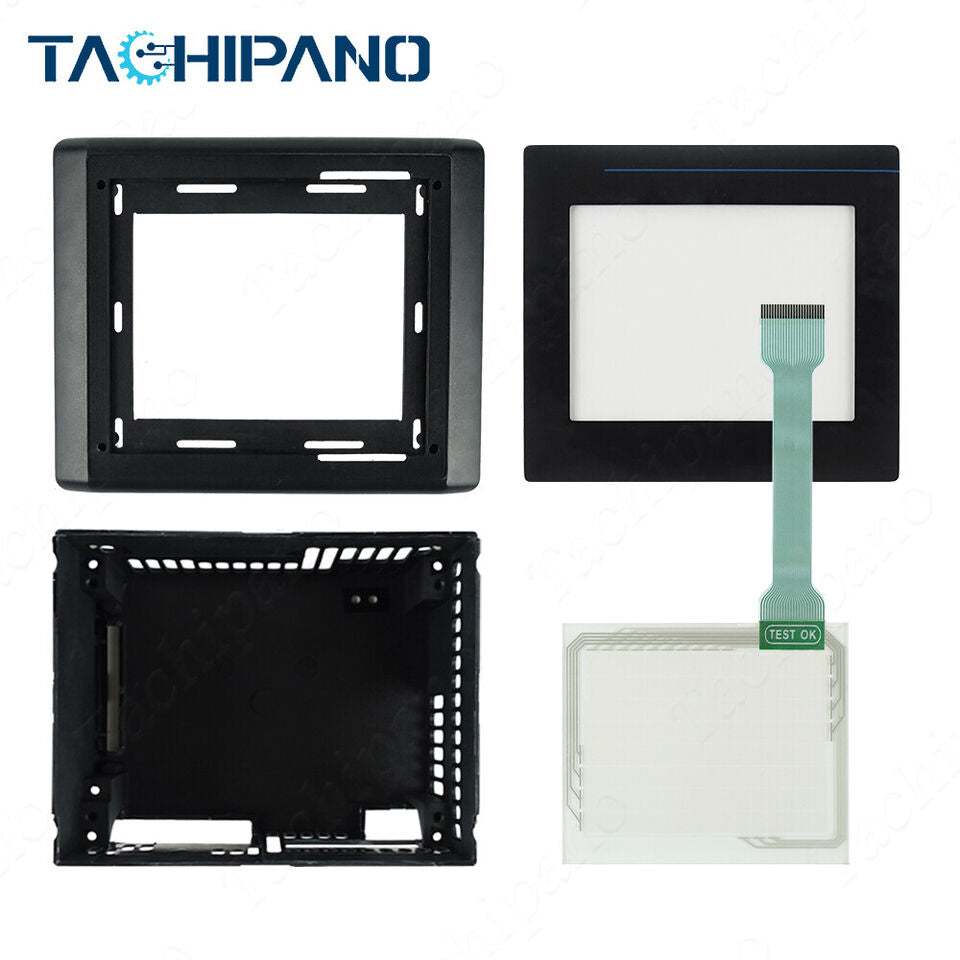new 1X for 2711-T6C15L1 Cover with Touch Screen+ Overlay 2711-T6C16L1 Plastic Case - KOEED