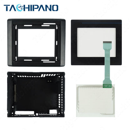 new 1X for 2711-T6C15L1 Cover with Touch Screen+ Overlay 2711-T6C16L1 Plastic Case - KOEED