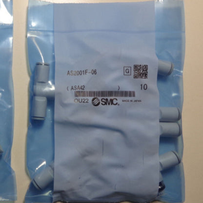 10-PC SMC AS2001F-06 Fittings Control Valve - SMC
