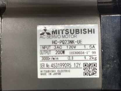 new 1PC Mitsubishi HC-PQ23NK-UE Servo Motor HCPQ23NKUE ping - MITSUBISHI