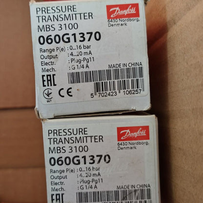 New 1PCS Danfoss pressure transmitter MBS 3100 060G1370 In - DANFOSS