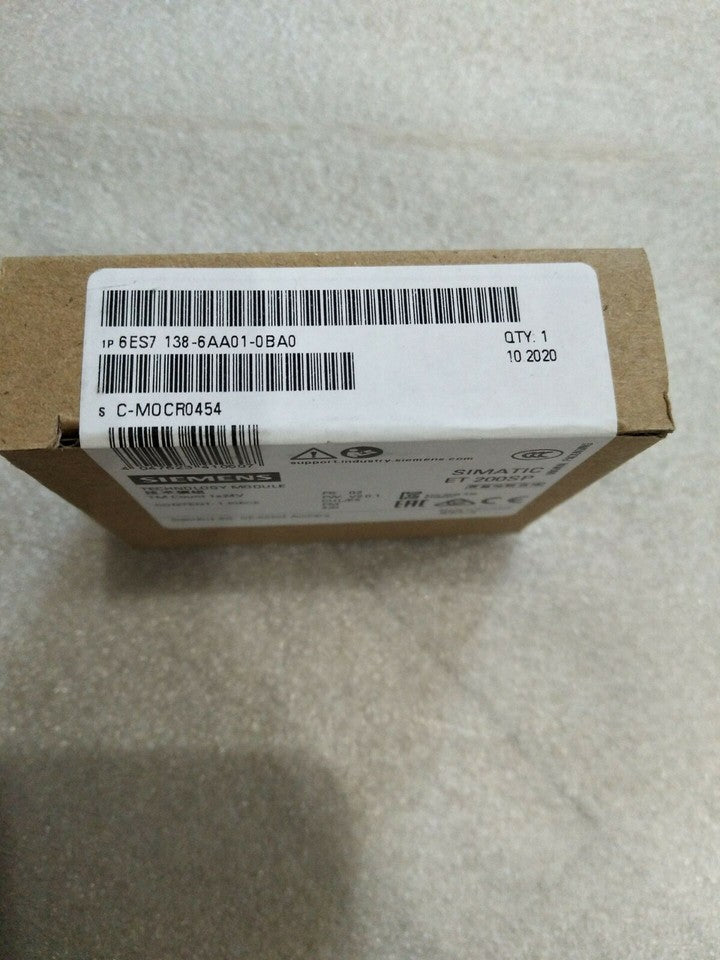 new 1PC SIEMENS 6ES7 138-6AA01-0BA0 In Box 6ES71386AA010BA0 ping