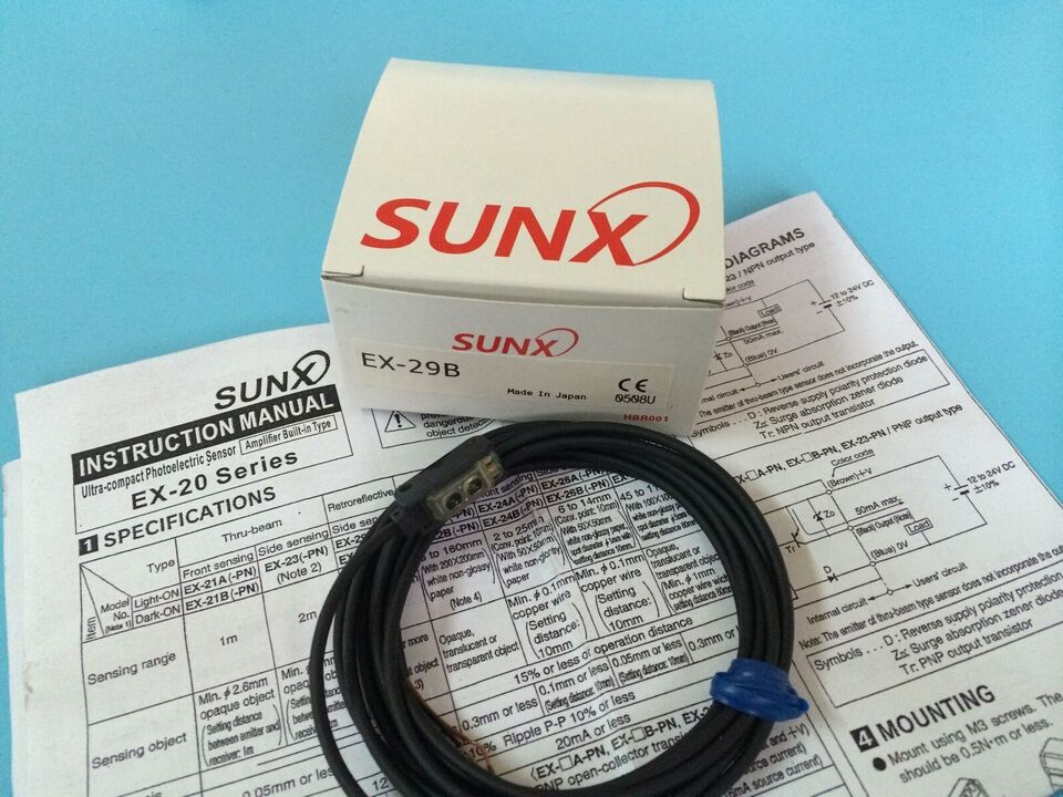 new 1PC  Panasonic SUNX EX-29B Photoelectric Sensors EX29B SUNX