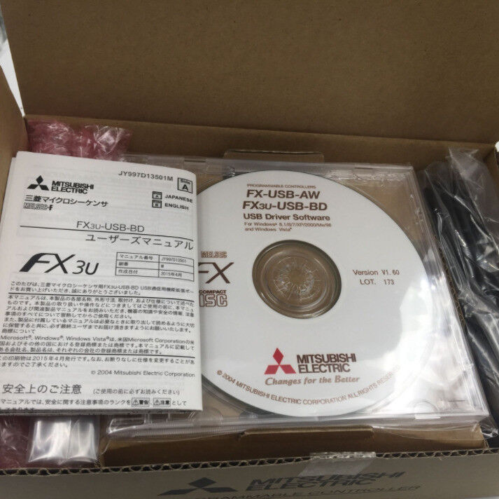 new 1PC Mitsubishi PLC FX3U-USB-BD In Box ping FX3U-USB-BD - MITSUBISHI