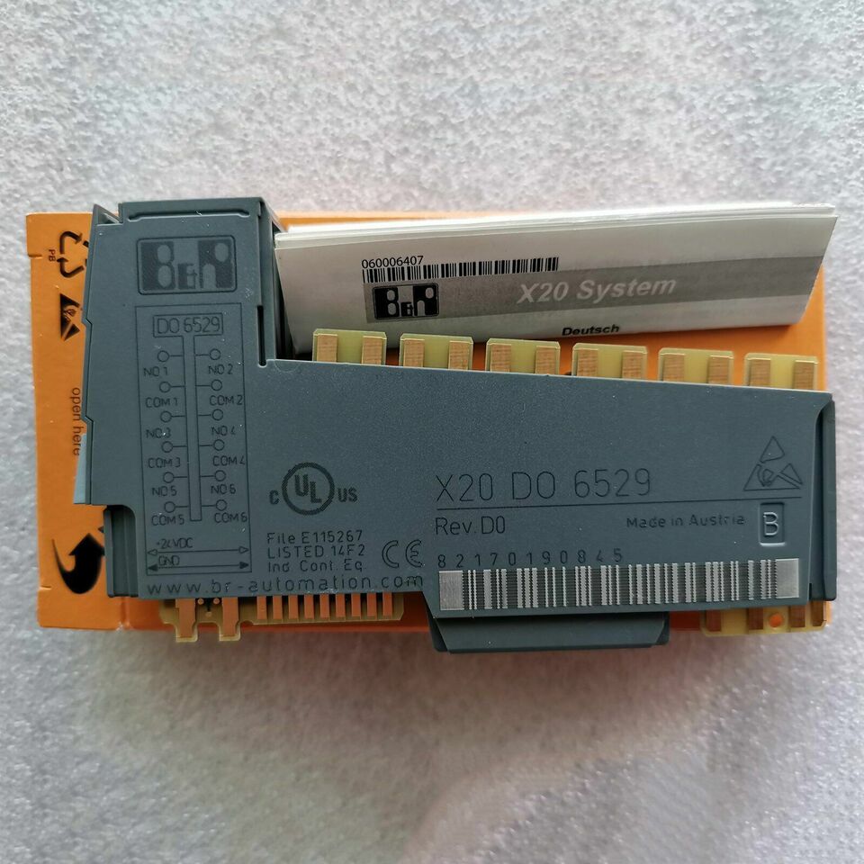 new B&R X20DO6529 PLC Module One ping X20 DO 6529 - B&R