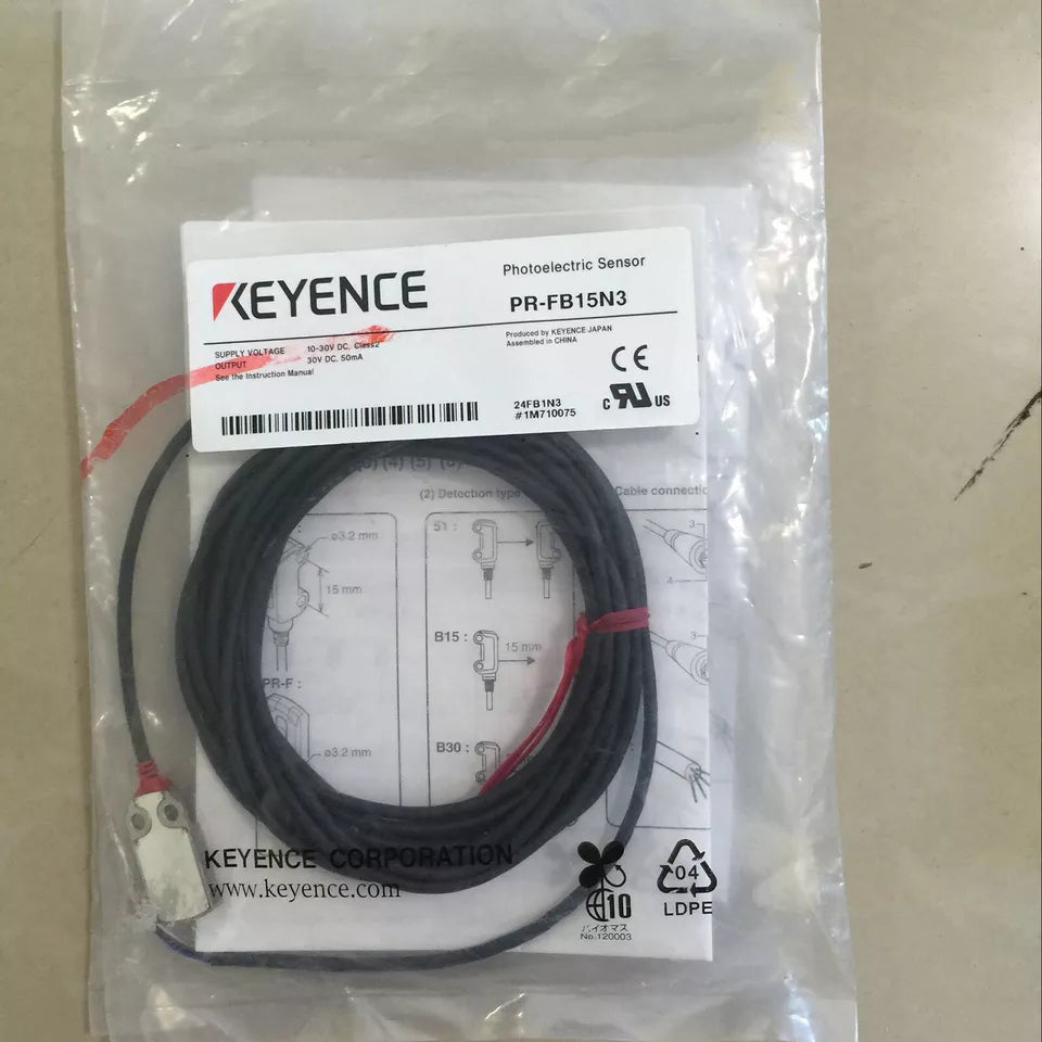 new 1PC Keyence PR-FB15N3 Photoelectric Sensor PRFB15N3 - KEYENCE