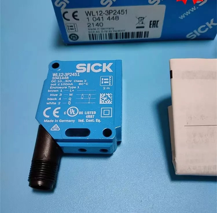 new 1PC Sick WL12-3P2451 1041448 Photoelectric Switch Sensor WL123P2451 - SICK