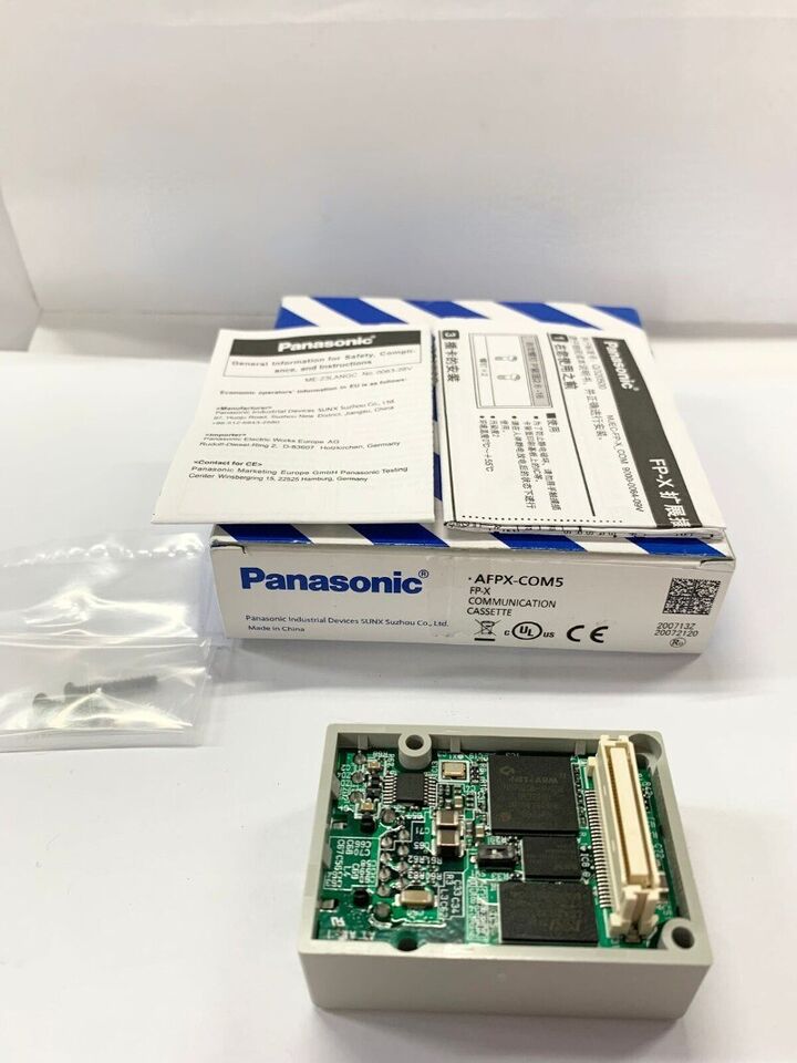 New Panasonic AFPXCOM5 Communication Cassette - PANASONIC