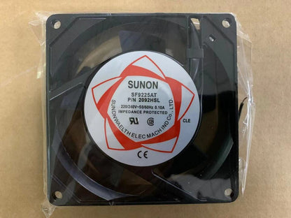 new 1X For AC/220～240V 13/11W 92x92x25mm 2pin SF9225AT 2092HSL Axial Fan - KOEED