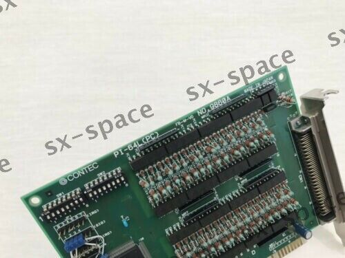 used 1pcs  CONTEC PI-64L (PC) NO.9860A ISA card  tested 1