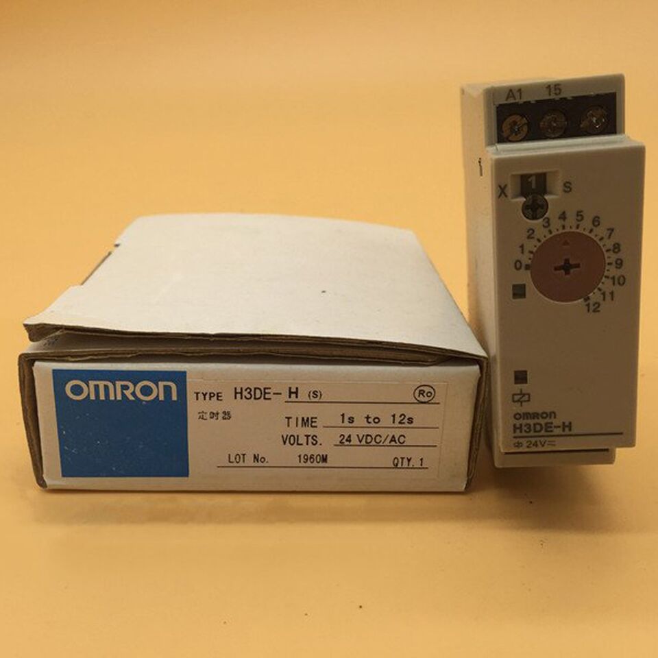 new Omron H3DE-H Time Relay One H3DEH - OMRON