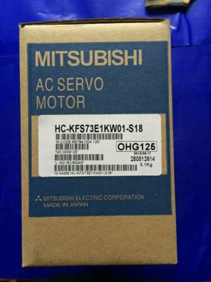 new 1PCS Mitsubishi HC-KFS73E1KW01-S18 Servo Motor ping - MITSUBISHI