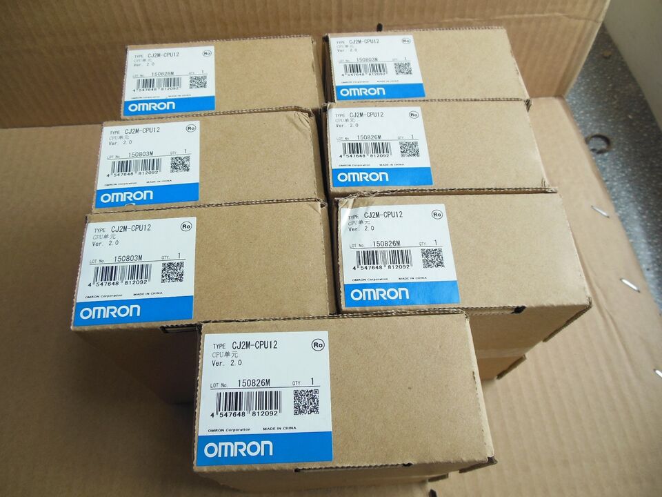 new 1PC Omron CJ2M-CPU12 CJ2MCPU12 PLC In Box - OMRON