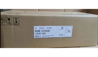 new One Panasonic MSME152GCGM Servo Motor ping - PANASONIC