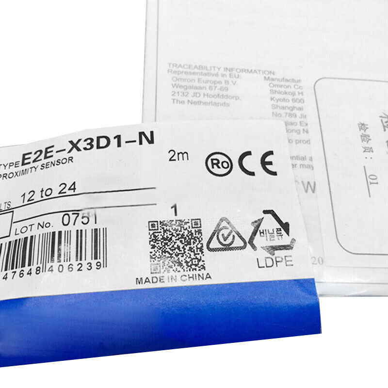 new 1PC Omron E2E-X3D1-N E2EX3D1N Proximity Sensor Switch ping - OMRON