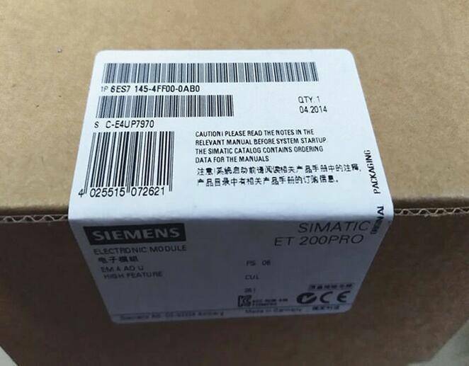 new 1PC  Siemens 6ES7 145-4FF00-0AB0 6ES7145-4FF00-0AB0 ping