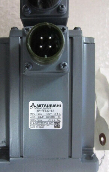 new 1PC  Mitsubishi HA-FF63C-S2 AC Servo Motor HAFF63CS2 ping