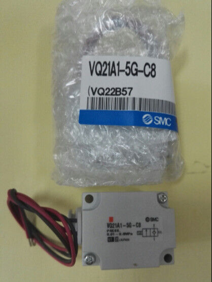 new 1PC SMC VQ21A1-5G-C8 Solenoid Valve VQ21A15GC8 - SMC