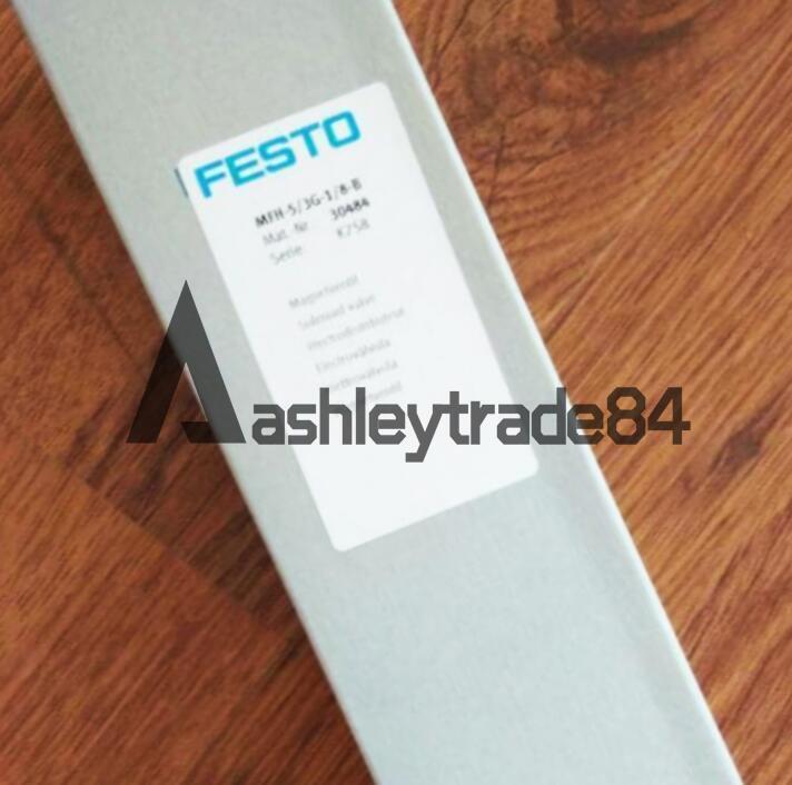 new FESTO MFH-5/3G-1/8-B 30484 Air Solenoid Valve - FESTO