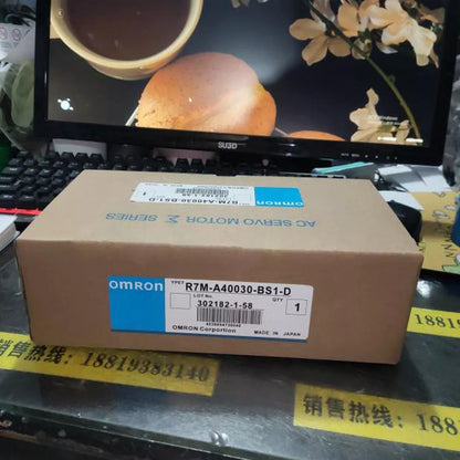 OMRON SERVO MOTOR R7M-A40030-BS1-D ONE PING - OMRON