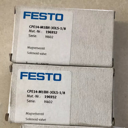 Festo CPE14-M1BH-3OLS-1/8 Solenoid Valve: High-Performance Flow Control for Pressure Range 1/8 inch - FESTO