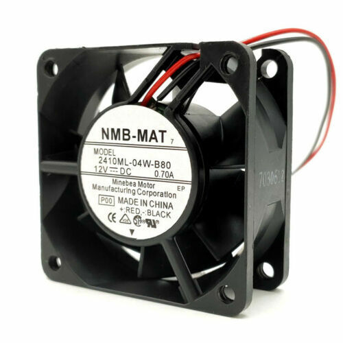 new 1pc Gale Volume Double Ball Fan 2410ML-04W-B80 6025 6CM 12V 0.70A 2-wire - GALE