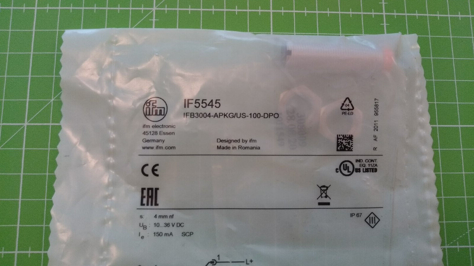 new 1PC IFM IF5545 Proximity Switch Sensor - IFM SENSORS