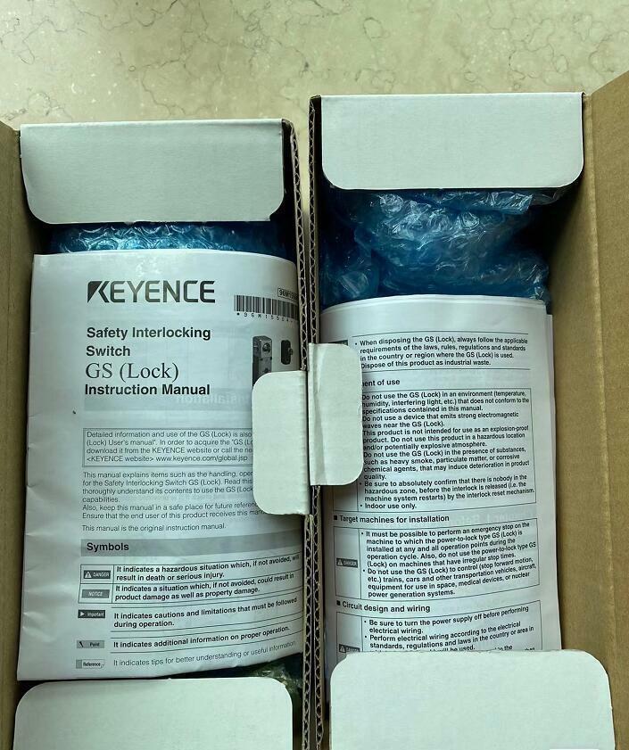 new 1PC KEYENCE GS-51P5 GS51P5 Safety Interlock Switch In Box ping - KEYENCE