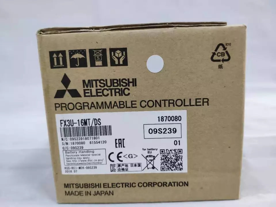 new Mitsubishi FX3U-16MT/DS Programmable Controller One FX3U-16MT-DS - MITSUBISHI