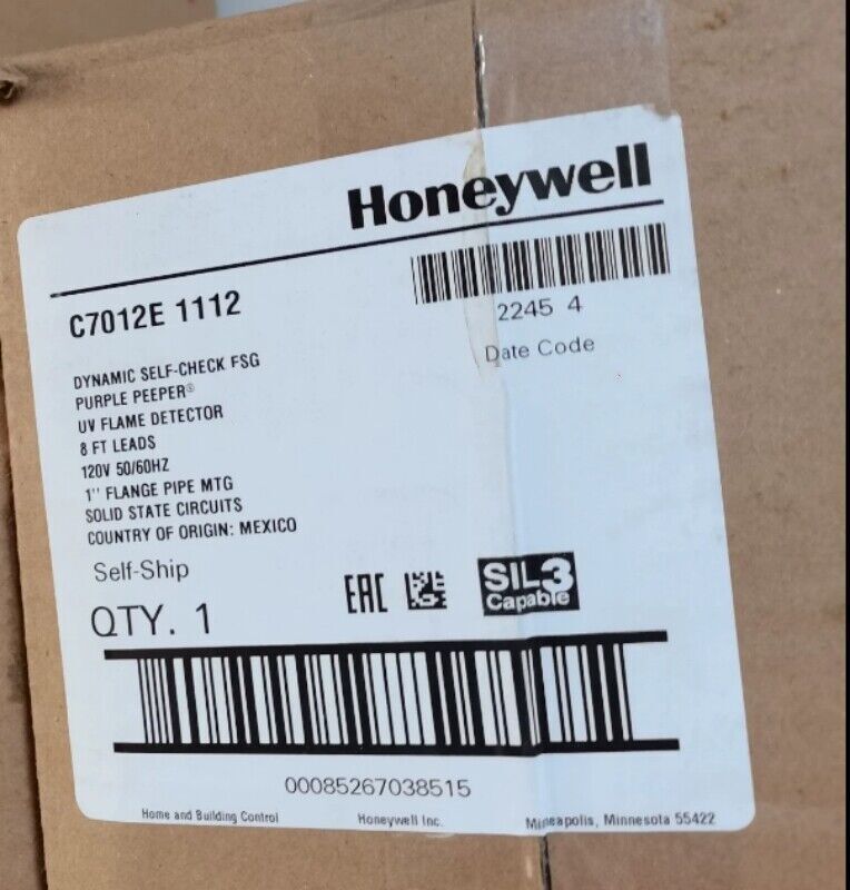 new 1PC  Honeywell C7012E 1112 Flame Detector C7012E1112 ping