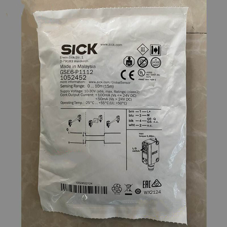 new 1PC Sick GSE6-P1112 Photoelectric Sensor GSE6P1112 - SICK