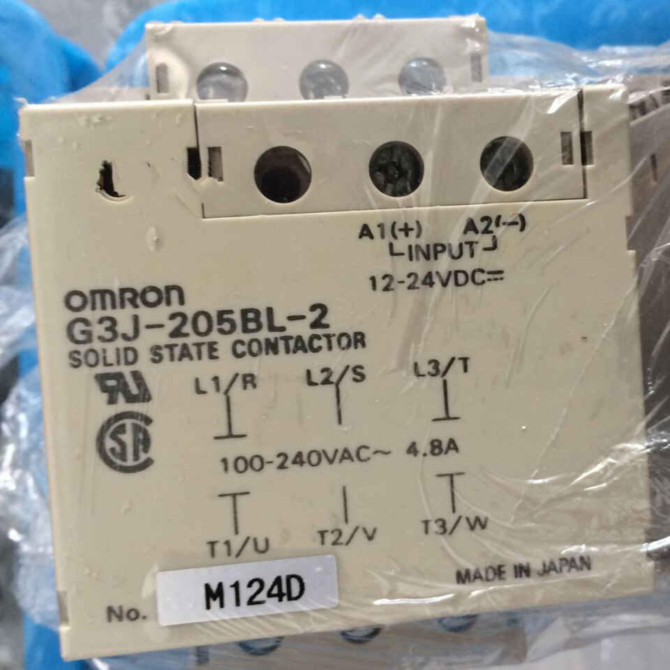 new 1PC OMRON G3J-205BL-2 Solid State Relay 12-24VDC ping - OMRON