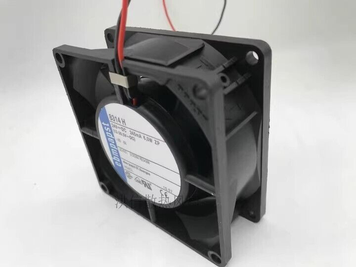 new 1 pcs 8CM 2 WIRE Axial flow fan 8314H DC24V 6W 8032 FAN - KOEED