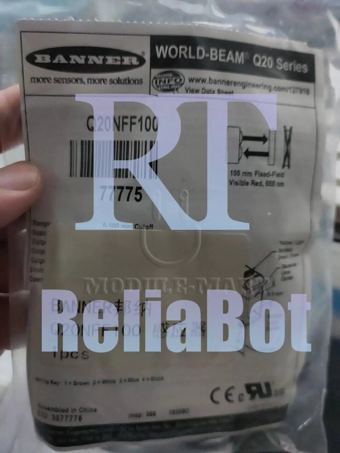 sensor Q20NFF100 BANNER 1PCS [2]