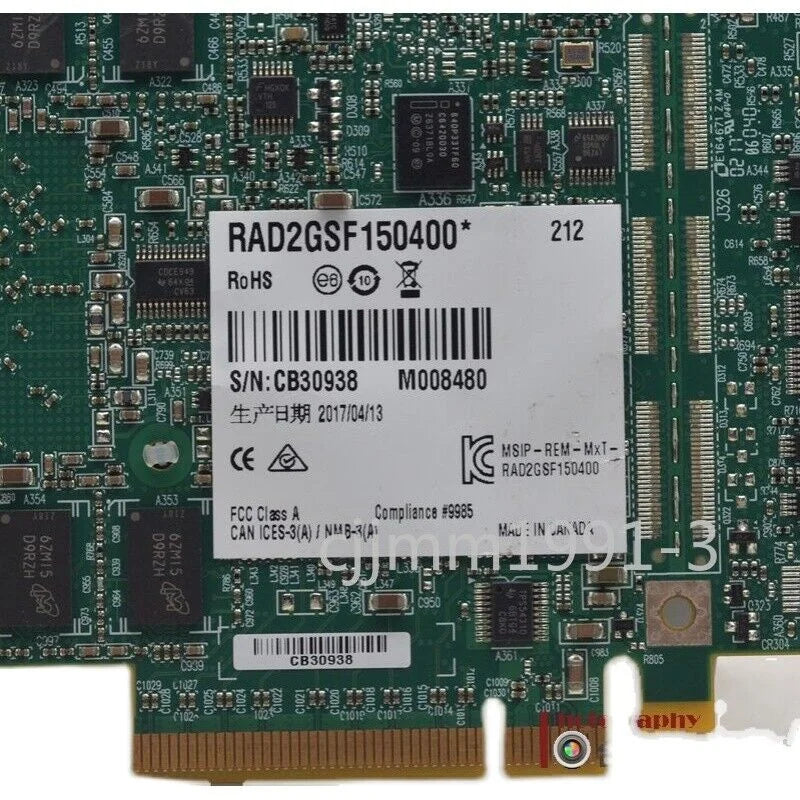 used 1PC Matrox Radient eCL RAD2GSF150400* Y7356-02 full frame grabber - MATROX [4]