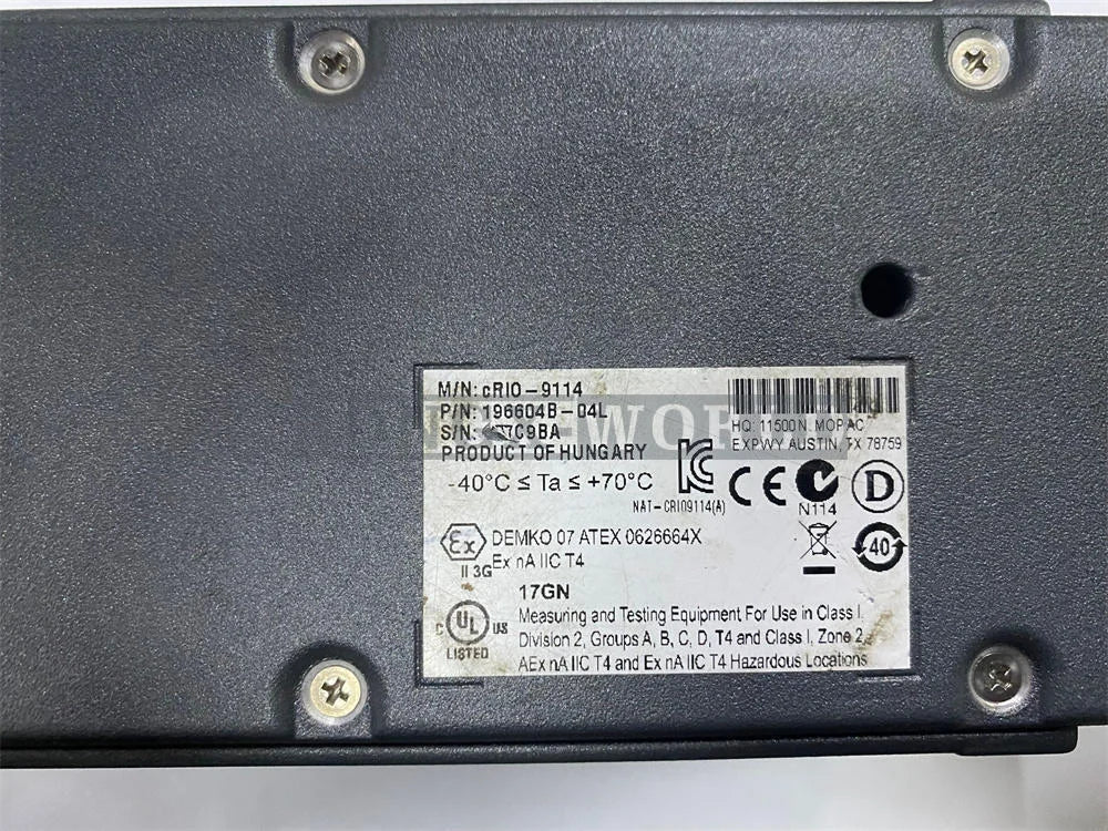 used 1PC National Instruments NI cRIO 9114 NI cRIO-9114 - NATIONAL INSTRUMENTS [5]