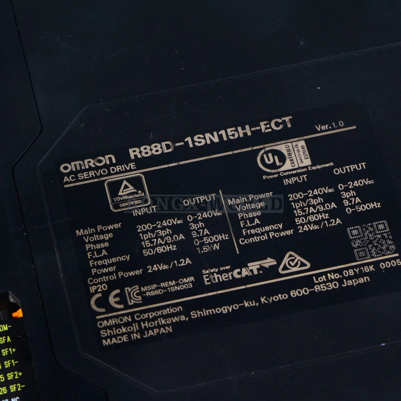 used 1PC Omron R88D-1SN15H-ECT Servo Drive - OMRON [3]